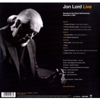 Jon Lord (1941-2012): Live (180g) -   - (Vinyl / Rock...