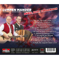 Lumpen Mander aus dem Zillertal: Bärig, echt, tirolerisch -   - (CD / B)