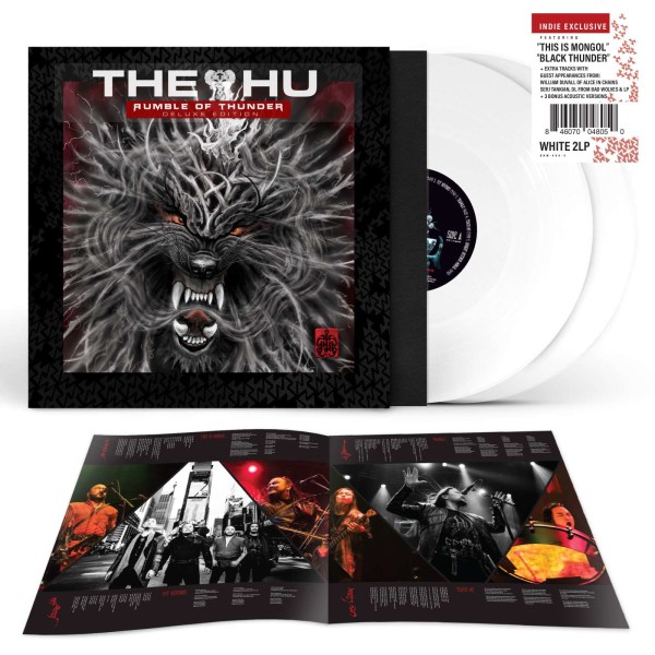 The Hu (Mongolei): Rumble Of Thunder (Limited Indie Deluxe Edition) (Solid White Vinyl) -   - (Vinyl / Rock (Vinyl))