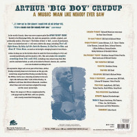 Arthur "Big Boy" Crudup: A Music Man Like Nobody Ever Saw -   - (CD / A)