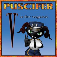 Puscifer: V Is For Vagina (Sky Blue With Black Smoke...