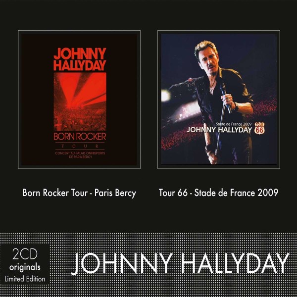 Johnny Hallyday: Born Rocker Tour - Palais Omnisports De Paris Bercy (Limited Edition) (Red Vinyl) -   - (Vinyl / Rock (Vinyl))