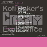 Kofi Baker: Live In Bremen 2014 -   - (CD / Titel: H-P)