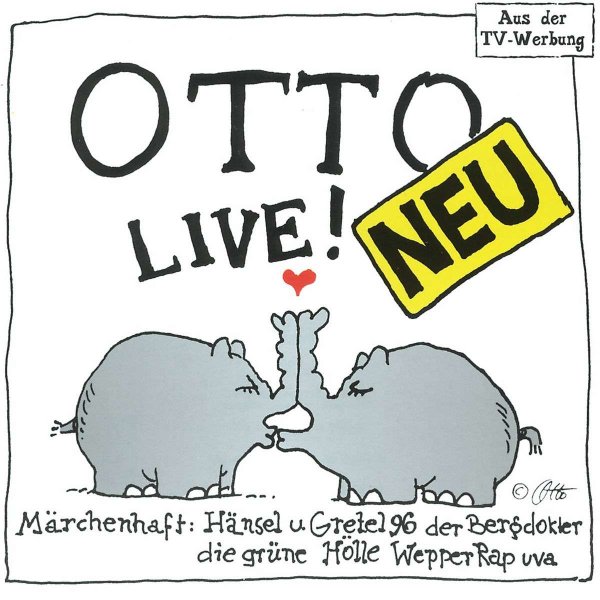 Otto: Das neue Live-Album -   - (CD / Titel: H-P)