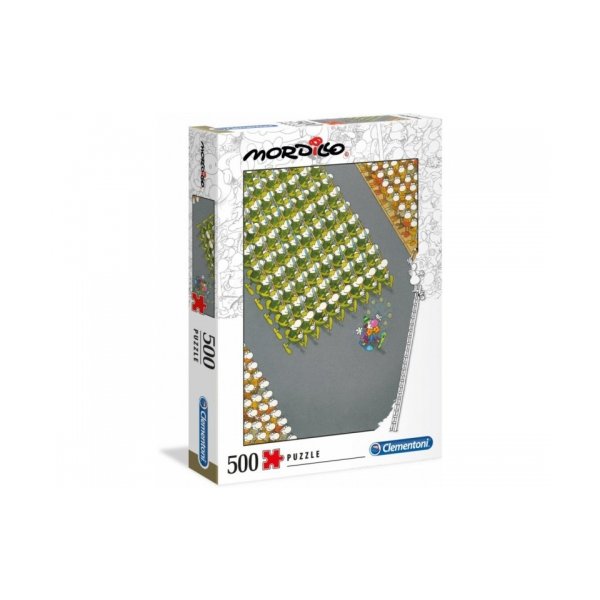 Clementoni - Puzzle 500 Mordillo The March - Clementoni  - (Spielwaren / Puzzle)