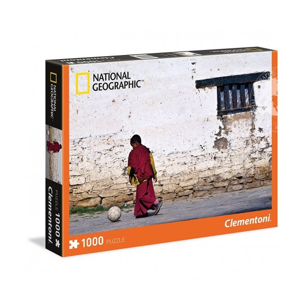 Clementoni - Puzzle 1000 National Geographic Young Buddhist Monk - Clementoni  - (Spielwaren / Puzzle)