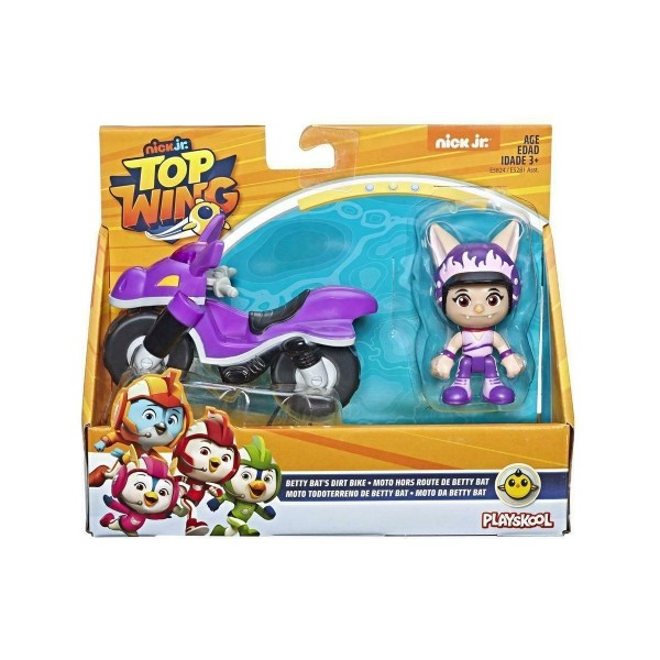 Hasbro - Playskool Top Wing Betty Bat Figure Vehicle Dirt Bike / from Assort - Hasbro  - (Spielwaren / Playset (Figurines))