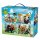 King - Puzzle 4 In 1 Animal World Carry Case - King  - (Spielwaren / Puzzle)