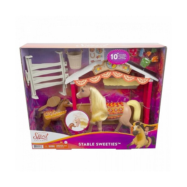 Mattel - Dreamworks Spirit Untamed Stable Sweeties - Mattel  - (Spielwaren / Play Sets)