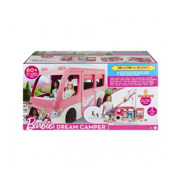 Mattel - Barbie Dream Dreamcamper Vehicle - Mattel HCD46 - (Spielwaren / Play Sets)