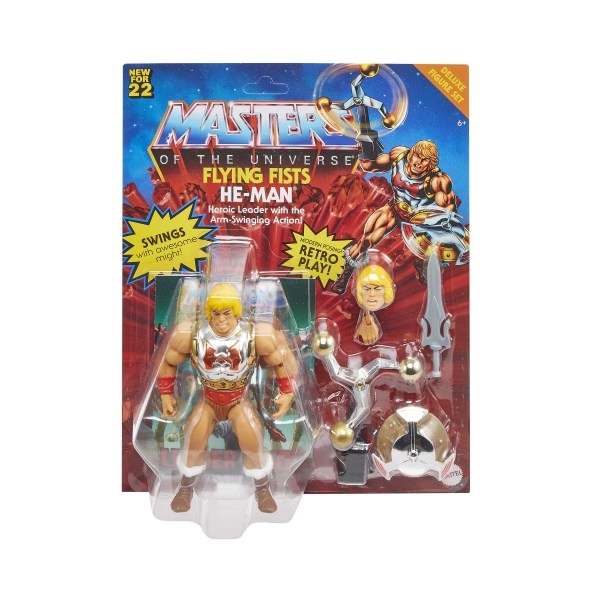 Mattel - Masters Of The Universe Flying Fists He-Man / from Assort - Mattel  - (Spielwaren / Action Figure)