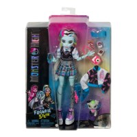 Mattel - Monster High Frankie Stein Doll With Blue And...