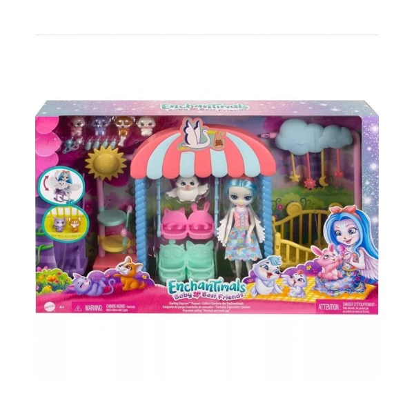 Mattel - Enchantimals Baby Best Friends Darling Daycare - Mattel HLH23 - (Spielwaren / Play Sets)