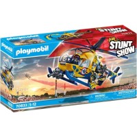 Playmobil 70833 - Air Stunt Show Helicopter with Film...