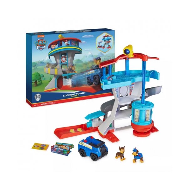 Spin Master - Paw Patrol Lookout Tower Playset - Spin Master 6065500 - (Spielwaren / Play Sets)