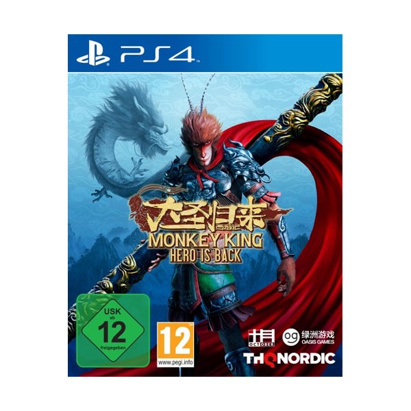 Monkey King: Hero is back  PS-4  - THQ  - (SONY® PS4 / Action/Adventure)