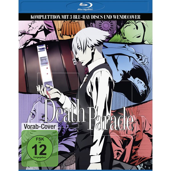 Death Parade - Komplettbox (BR)  3Disc - LEONINE  - (Blu-ray Video / Anime)