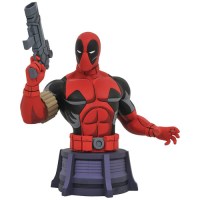 Merc Figur Deadpool Bust  Animated X Men  15cm PVC...