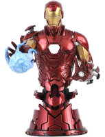 Merc Figur Iron Man Bust  15cm PVC 15cmDiamond Marvel...