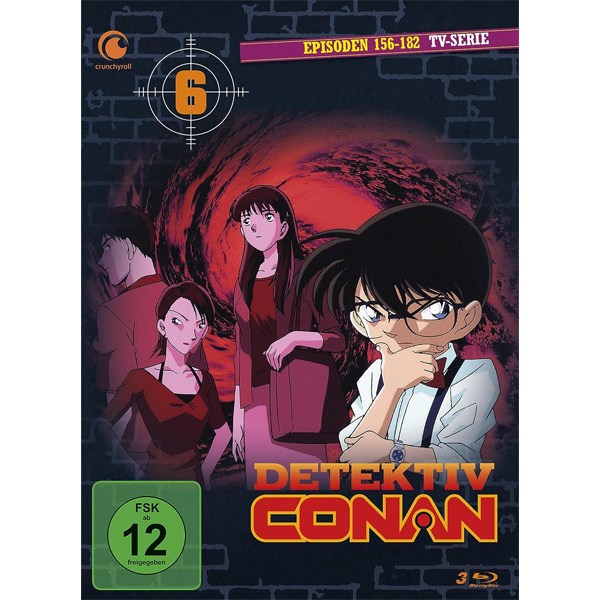 Detektiv Conan - TV Serie Box #6 (BR) 3Disc  Min: 650/DD/VB  Ep.156-182 - AV-Vision  - (Blu-ray Video / Anime)