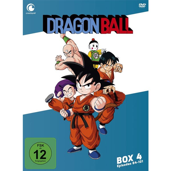 Dragonball - Die TV-Serie BOX #4 (DVD)  4Disc, Ep. 84-101 - AV-Vision  - (DVD Video / Anime)