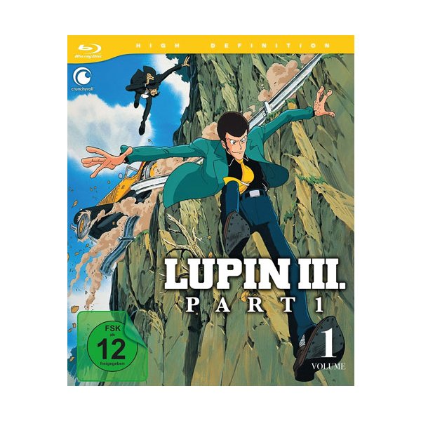 LUPIN III. - Part 1 Box 1 Classic Adventure (BR)  2Disc, Ep. 01-12 - AV-Vision  - (Blu-ray Video / Anime)