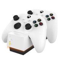 XB Ladestation TWIN Charge X  white - Snakebyte  - (XBOX...