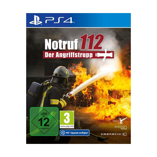 Notruf 112  PS-4   Der Angriffstrupp - Aerosoft  - (SONY® PS4 / Simulation)