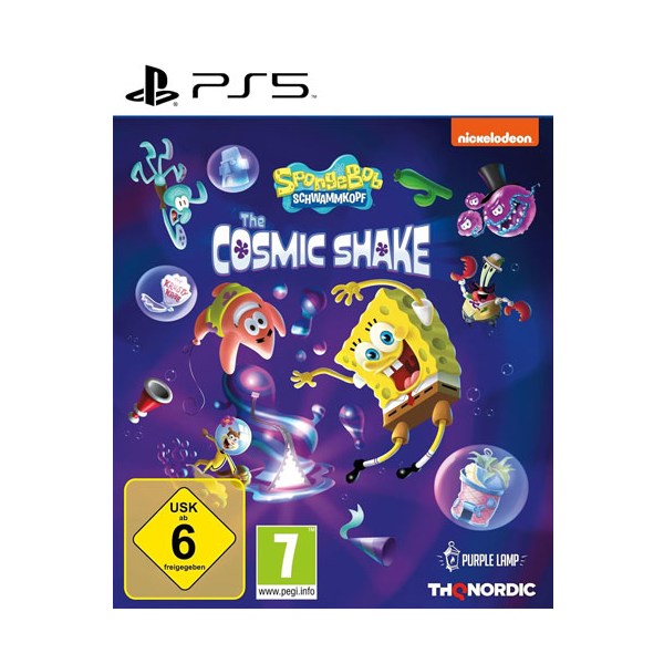 SpongeBob - Cosmic Shake  PS-5 - THQ Nordic  - (SONY® PS5 / Adventure)