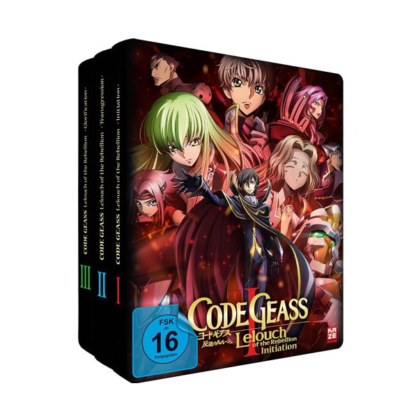 Code Geass: Lelouch of the Rebellion 1-3 (BR)  Movie Trilogie - Bundle 1-3 - AV-Vision  - (Blu-ray Video / Anime)