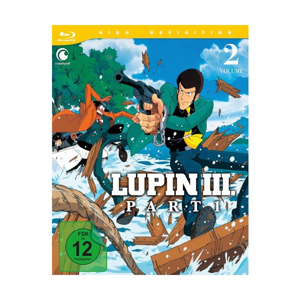 LUPIN III. - Part 1 Box 2 Classic Adventure (BR)  2Disc, Ep. 13-23 - AV-Vision  - (Blu-ray Video / Anime)