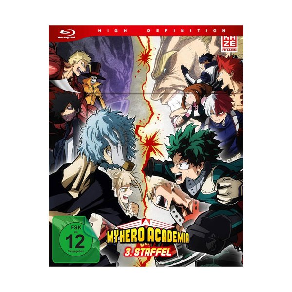 My Hero Academia - Staffel 3  GA  (BR) 5Disc  Gesamtausgabe  - AV-Vision  - (Blu-ray Video / Anime)