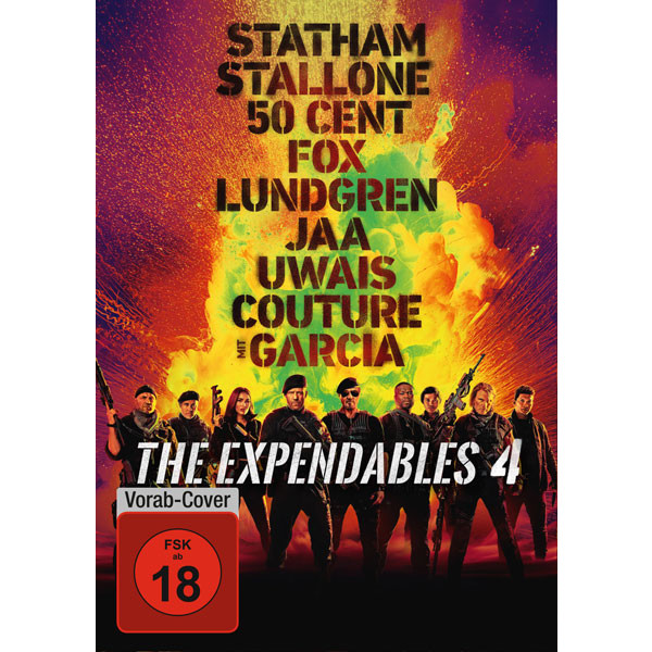 Expendables 4, The (DVD)  Min: 99/DD5.1/WS  - LEONINE  - (DVD Video / Action)