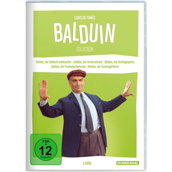 Louis de Funes - Balduin Collection (DVD) 5Disc  Min: 433/DD/VB  - STUDIOCANAL  - (DVD Video / Komödie)