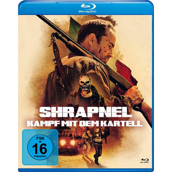 Shrapnel - Kampf mit dem Kartell (BR)  Min: 89/DD5.1/WS  - Tiberius  - (Blu-ray Video / Action)