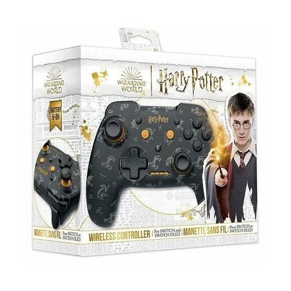 Switch Controller Harry Potter Motiv wireless  black - Diverse  - (Nintendo Switch Hardware / Zubehör)