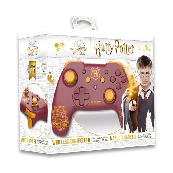 Switch Controller Harry Potter Gryffindor wireless  red - Diverse  - (Nintendo Switch Hardware / Zubehör)