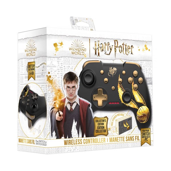 Switch Controller Harry Potter GoldenSnitch wirel   wireless black - Diverse  - (Nintendo Switch Hardware / Zubeh�r)