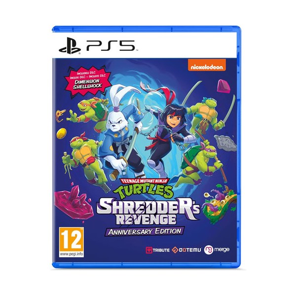 TMNT Shredders Revenge Anniversary Ed.  PS-5  UK  multi - Wild River  - (SONY® PS5 / Action)