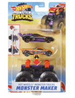 Mattel - Hot Wheels Monster Trucks Maker Bone Shaker /...