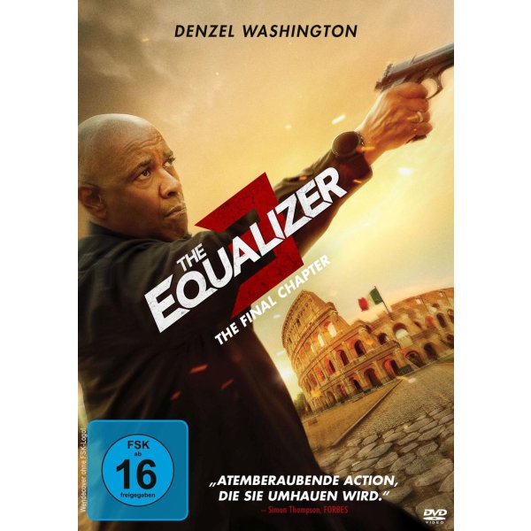 Equalizer 3, The - Final Chapter (DVD)  Min: 105/DD5.1/WS  - Plaion Pictures  - (DVD Video / Action)