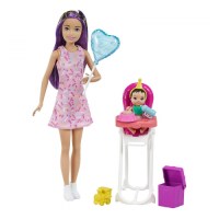 Mattel - Barbie Skipper Babysitters Dolls and Playset...