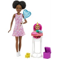 Mattel - Barbie Skippers Babysitters Black Hair from...