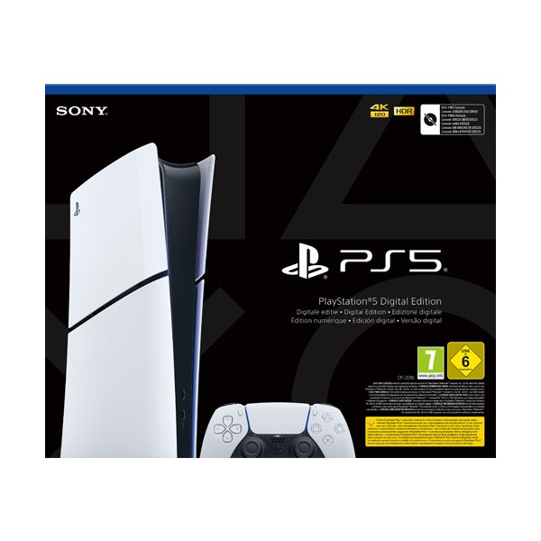 Sony PS5 Konsole SLIM  Digital - Sony 9577294 - (SONY® PS5 Hardware / Hardware)