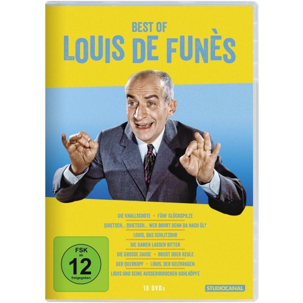 Best of Louis de Funès - STUDIOCANAL GmbH  - (DVD Video / Komödie)