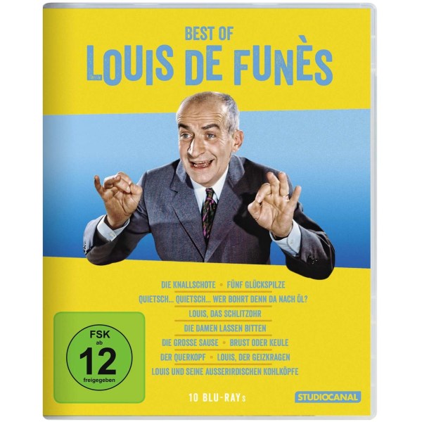 Best of Louis de Funès (Blu-ray) -   - (Blu-ray Video / Sonstige / unsortiert)