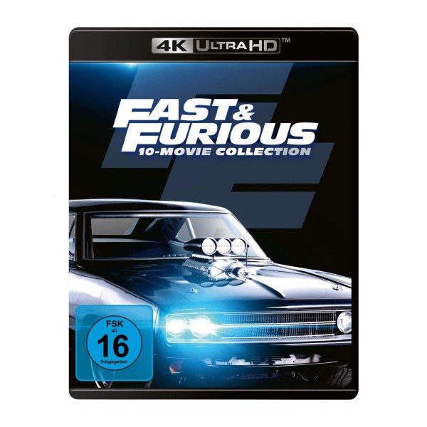 Fast & Furious - 10-Movie-Collection (Ultra HD Blu-ray) -   - (Ultra HD Blu-ray / Sonstige / unsortiert)