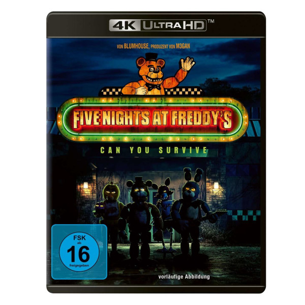 Five Nights at Freddys (Ultra HD Blu-ray) -   - (Ultra HD Blu-ray / Sonstige / unsortiert)