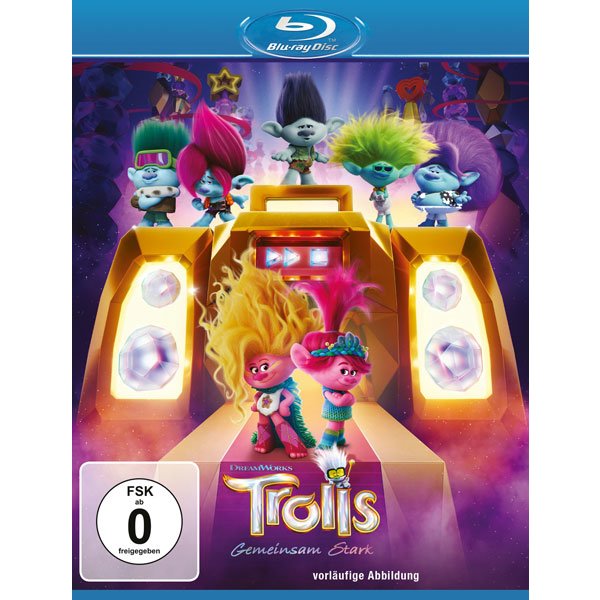 Trolls - Gemeinsam Stark (BR)  Min: 92/DD5.1/WS - Universal Pictures  - (Blu-ray Video / ANIMATION)