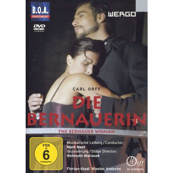 Carl Orff - Die Bernauerin - B.O.A. Videofilmkunst  - (DVD Video / Drama)